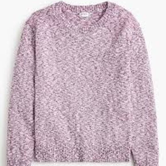 J. Crew Factory Sweaters - J. Crew Magenta Grape Crewneck Beach Sweater/NWT/S